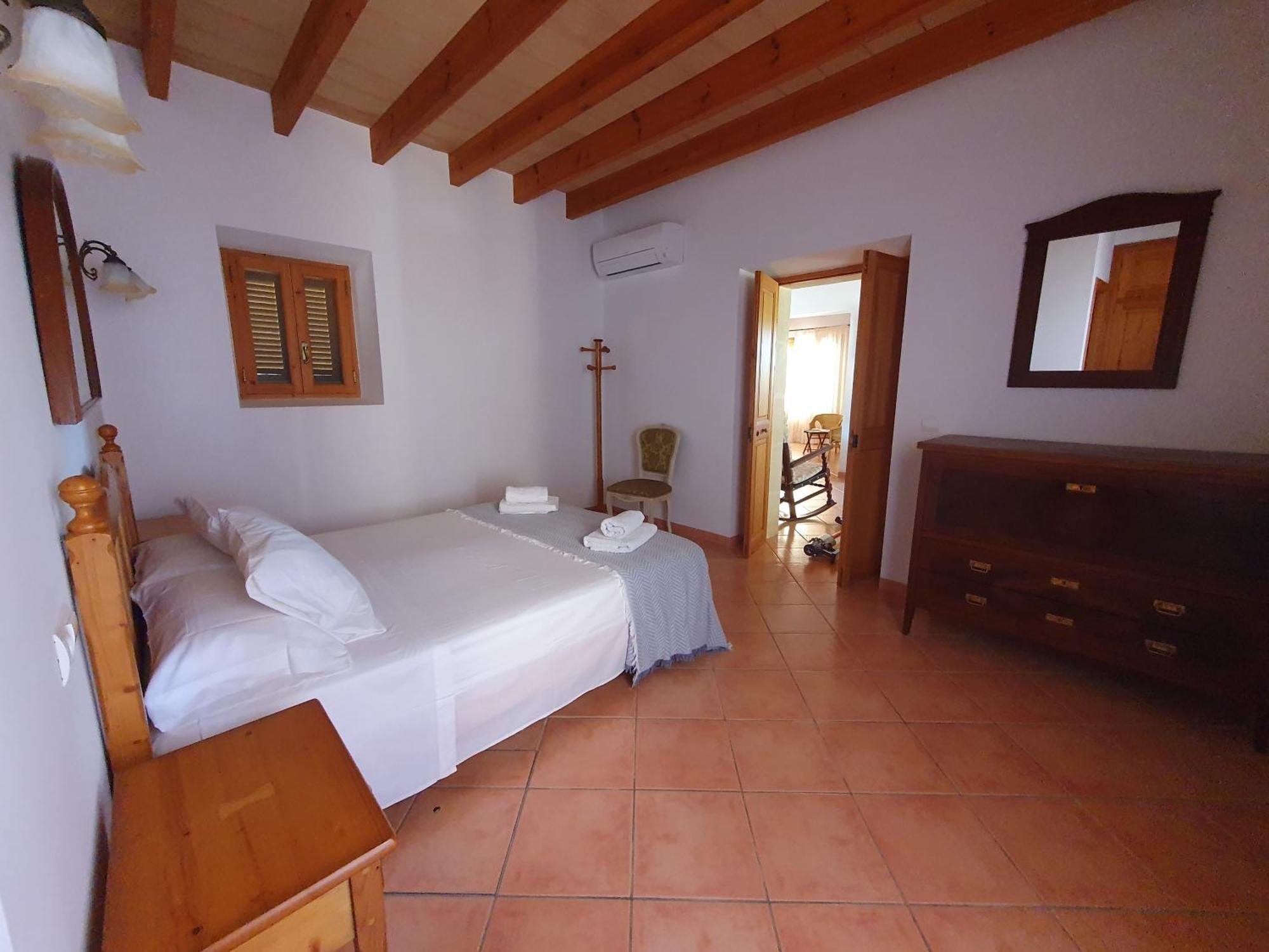 Casa Rural, Finca Rustica Con Piscina Cas Padrins De Campos, Mallorca Bagian luar foto