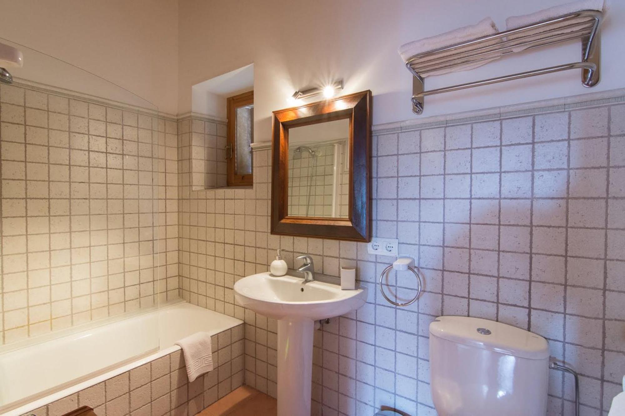 Casa Rural, Finca Rustica Con Piscina Cas Padrins De Campos, Mallorca Bagian luar foto